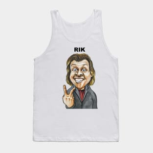 Rik Mayall Caricature/Fan art Tank Top